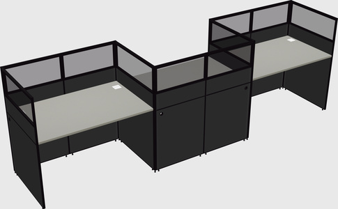 Rectangular cubicles