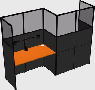 Rectangular cubicles