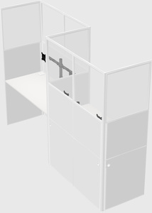 Rectangular cubicles