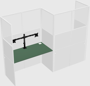 Rectangular cubicles