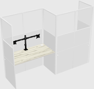 Rectangular cubicles