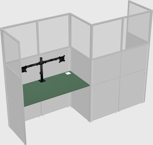 Cabines rectangulaires