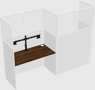 Rectangular cubicles