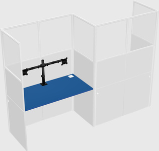 Rectangular cubicles