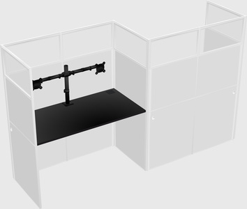 Rectangular cubicles