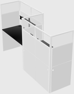 Rectangular cubicles