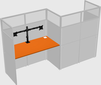 Rectangular cubicles