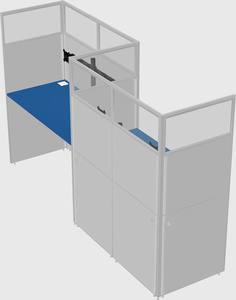 Rectangular cubicles