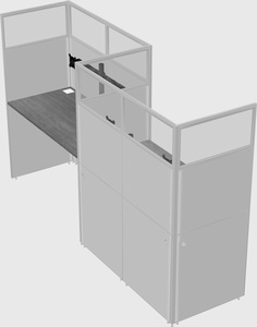 Rectangular cubicles