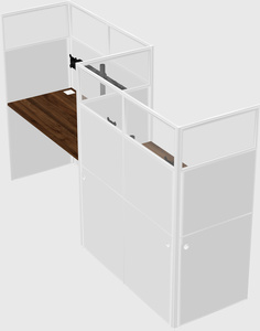 Rectangular cubicles