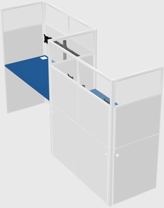 Rectangular cubicles