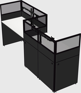 Rectangular cubicles