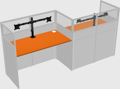 Rectangular cubicles