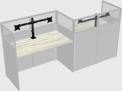 Rectangular cubicles