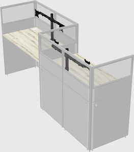 Rectangular cubicles