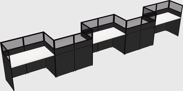 Cabines rectangulaires