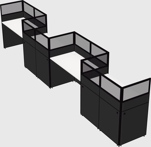 Cabines rectangulaires