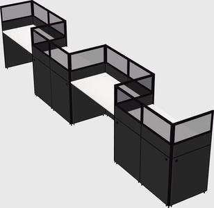 Cabines rectangulaires