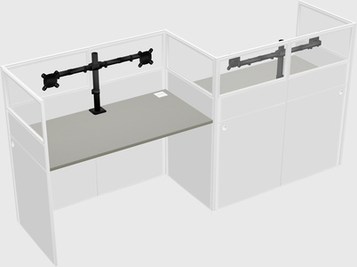 Rectangular cubicles