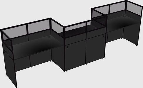 Cabines rectangulaires