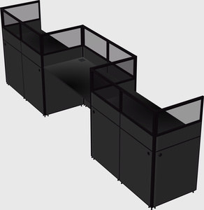 Rectangular cubicles