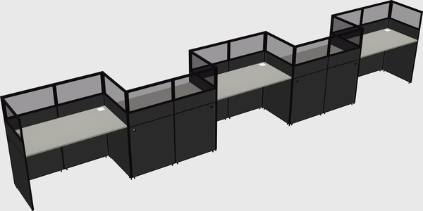 Cabines rectangulaires