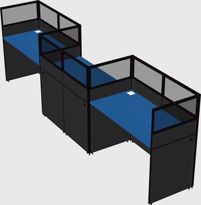 Rectangular cubicles