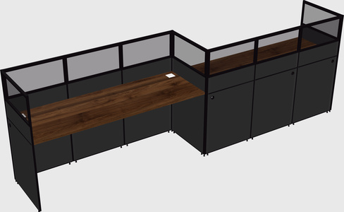 Rectangular cubicles