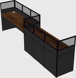 Rectangular cubicles