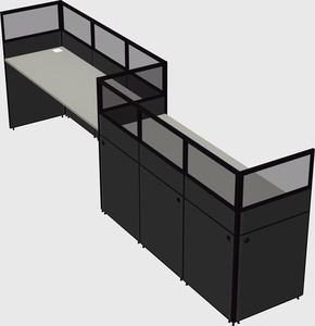 Rectangular cubicles