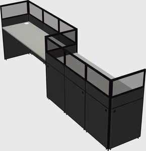 Rectangular cubicles