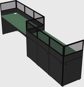 Rectangular cubicles