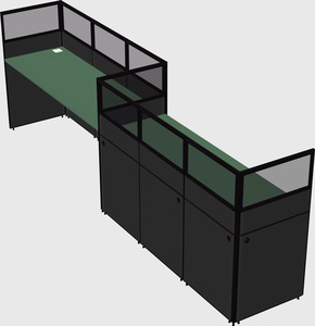 Rectangular cubicles