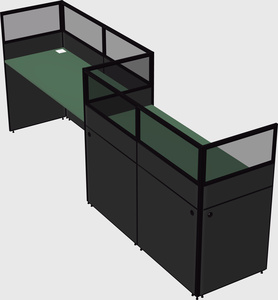 Rectangular cubicles