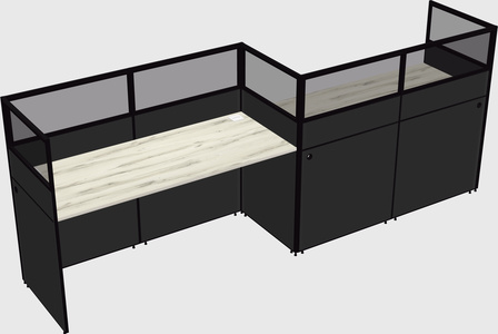 Rectangular cubicles