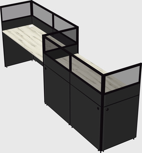 Rectangular cubicles
