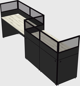 Rectangular cubicles