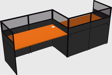 Rectangular cubicles