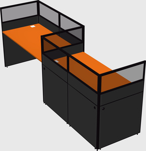 Rectangular cubicles