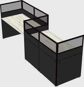 Cabines rectangulaires