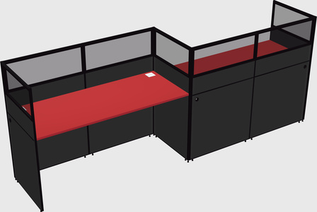 Rectangular cubicles