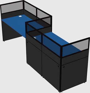 Rectangular cubicles