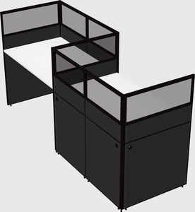 Rectangular cubicles