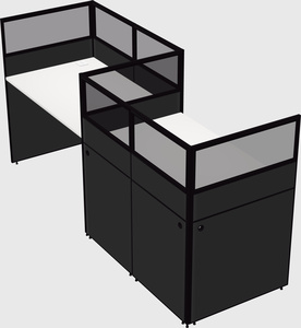 Rectangular cubicles