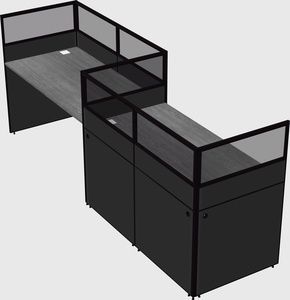 Rectangular cubicles