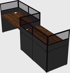 Rectangular cubicles
