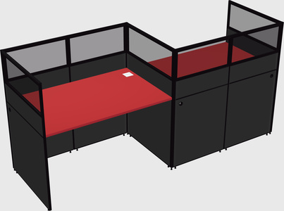 Rectangular cubicles
