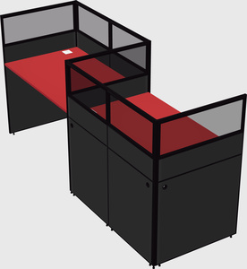 Rectangular cubicles