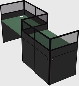 Rectangular cubicles