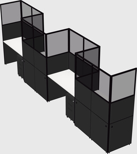 Rectangular cubicles